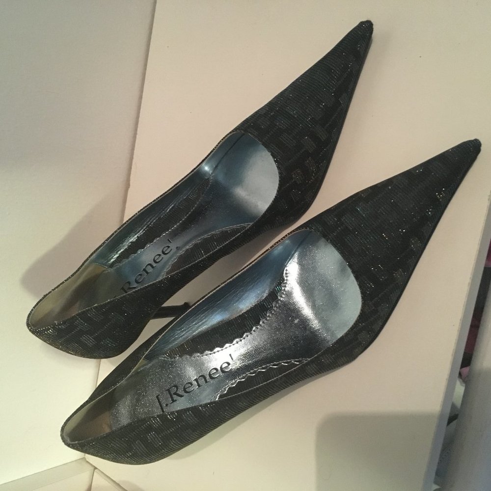 Blue-Gold heels